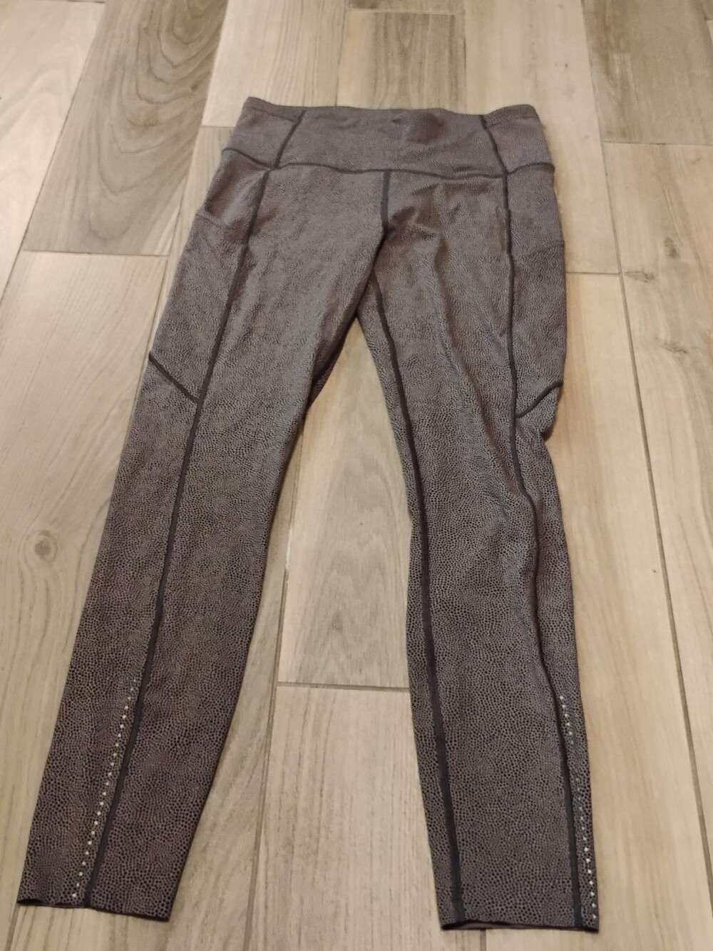 Lululemon Fast And Free II nulux 25 Inch Athletic Tights Leggings Sz 8